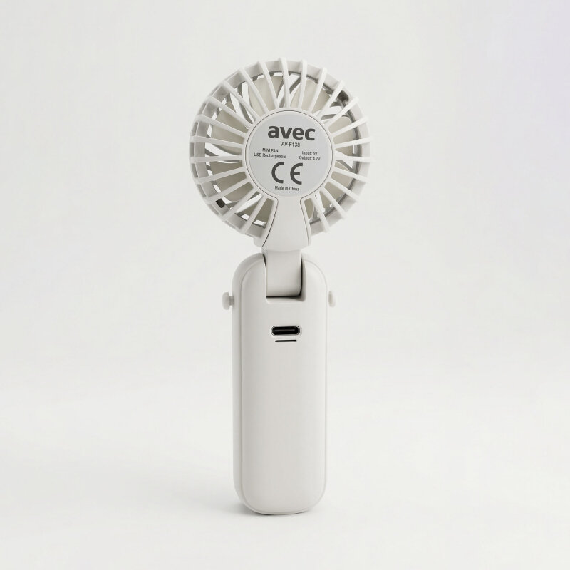 AVEC AV-F138 USB ŞARJLI MİNİ FAN - 8
