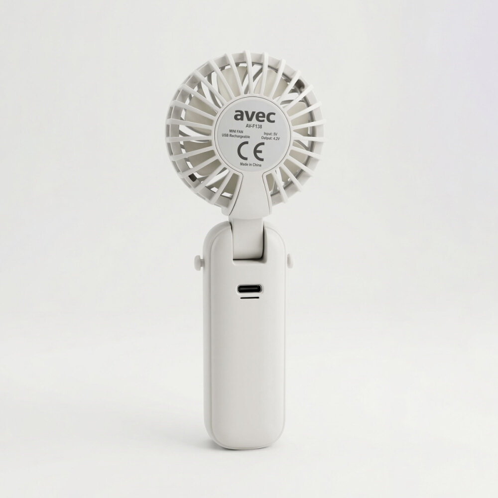 AVEC AV-F138 USB ŞARJLI MİNİ FAN - 8