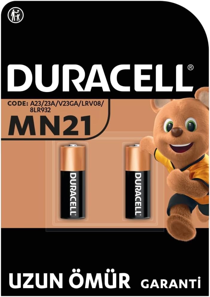 DURACELL MN21/23A 12V PİL 2Lİ - 1