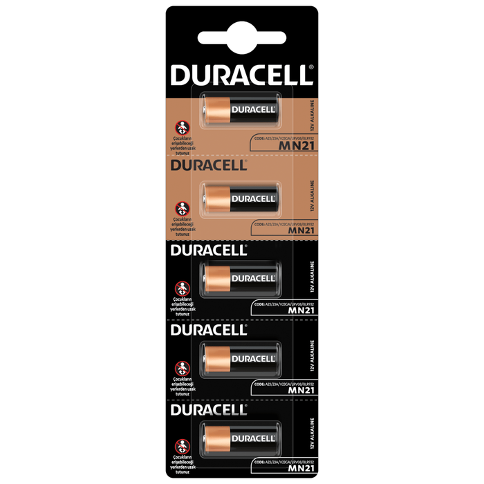 DURACELL MN21/23A 12V PİL 5Lİ - 1