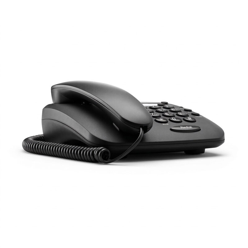 MOTOROLA CT1B KABLOLU TELEFON SİYAH - 3