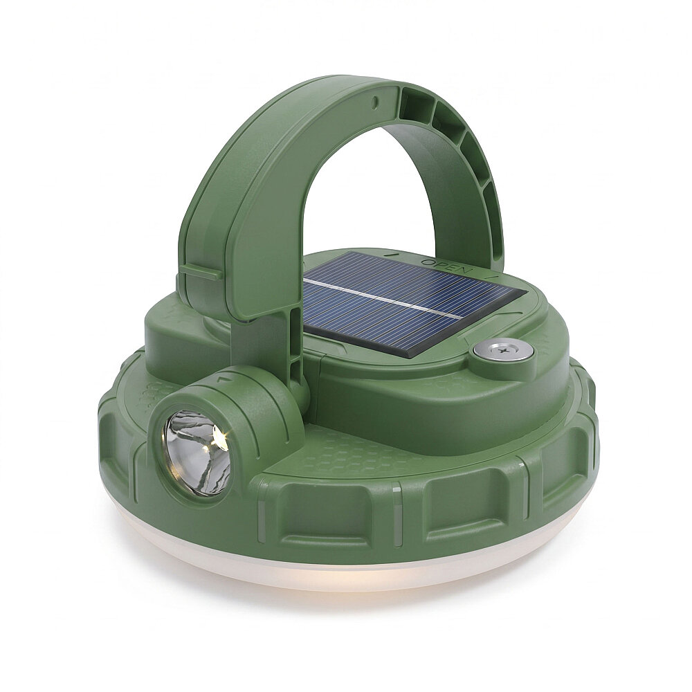 PANTHER PT-2205 USB ŞARJLI SOLAR EL FENERİ - 1