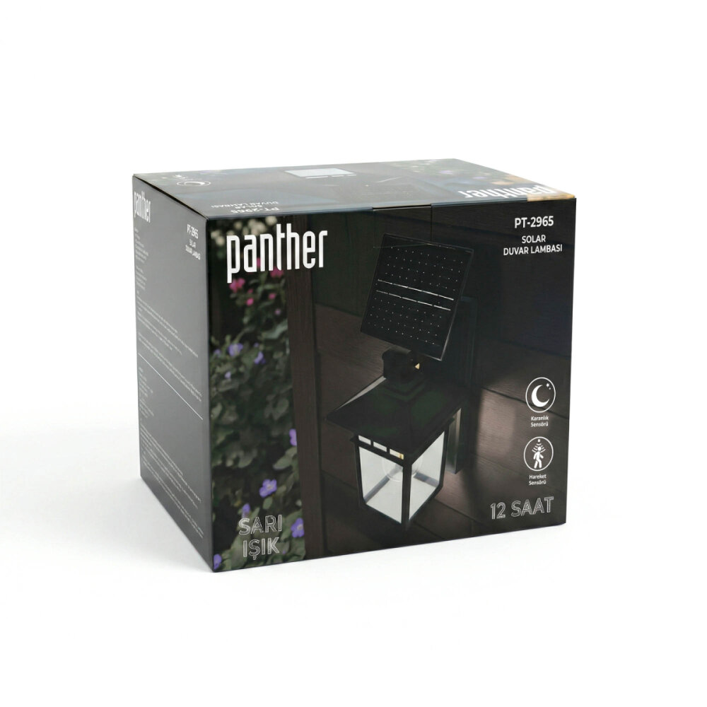 PANTHER PT-2965 SOLAR LED DUVAR LAMBASI - 6