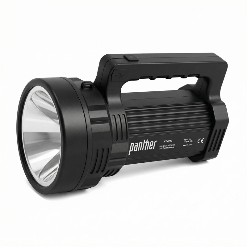 PANTHER PT-6213 USB ŞARJLI SOLAR EL FENERİ - Panther