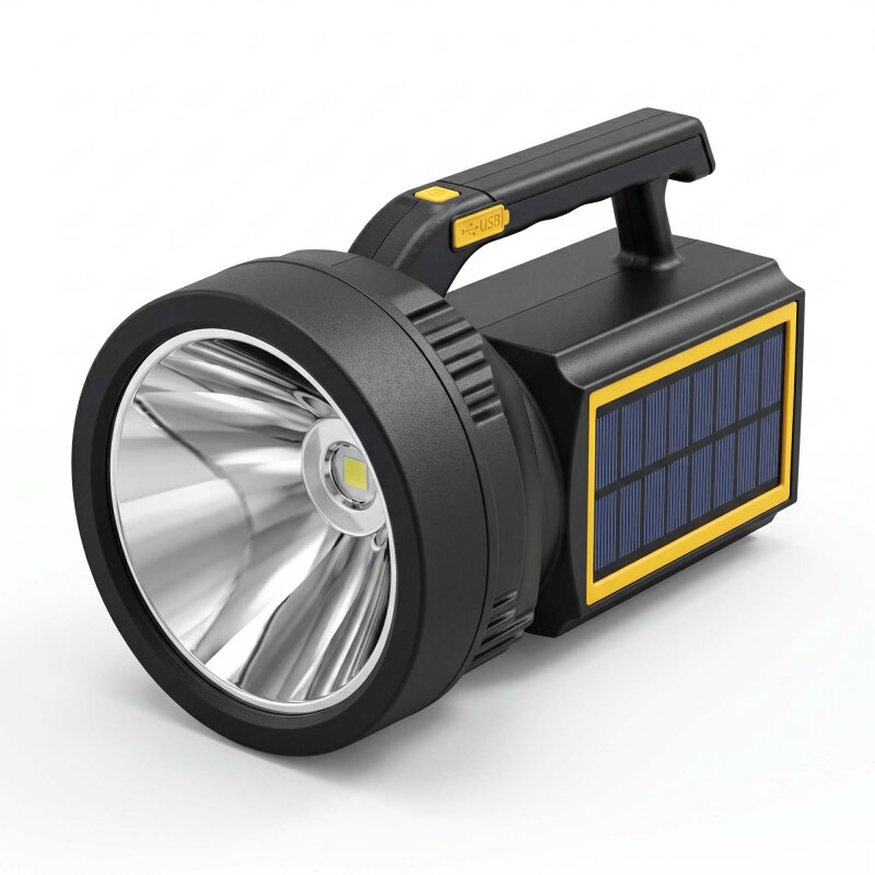 PANTHER PT-6216 USB ŞARJLI SOLAR EL FENERİ - PANTHER