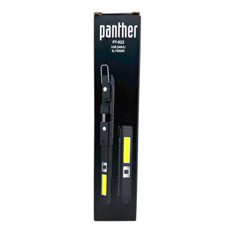 PANTHER PT-922 USB ŞARJLI EL FENERİ - 12