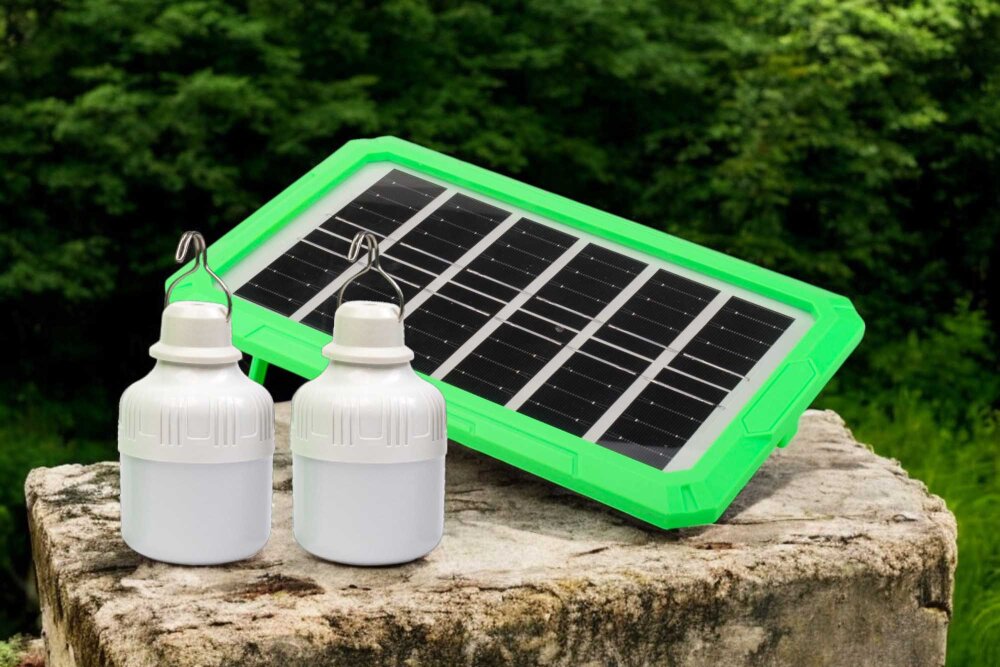 PANTHER PT-S600 ŞARJLI SOLAR KAMP SETİ - 1