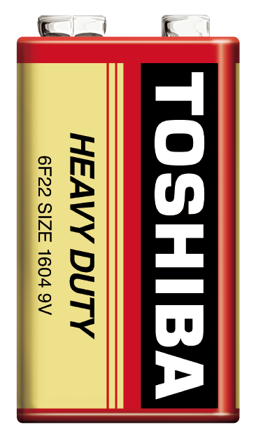 Toshiba 6F22KG 9 Volt Pil 1'li - 1