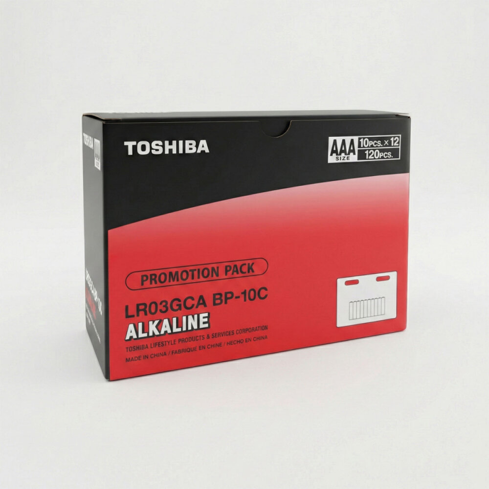 TOSHIBA LR03 10LU BLS ALKALİN İNCE PİL - 3
