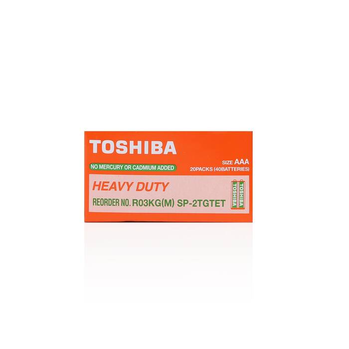 Toshiba Yeni R03KG İnce Pil 2'li - 2