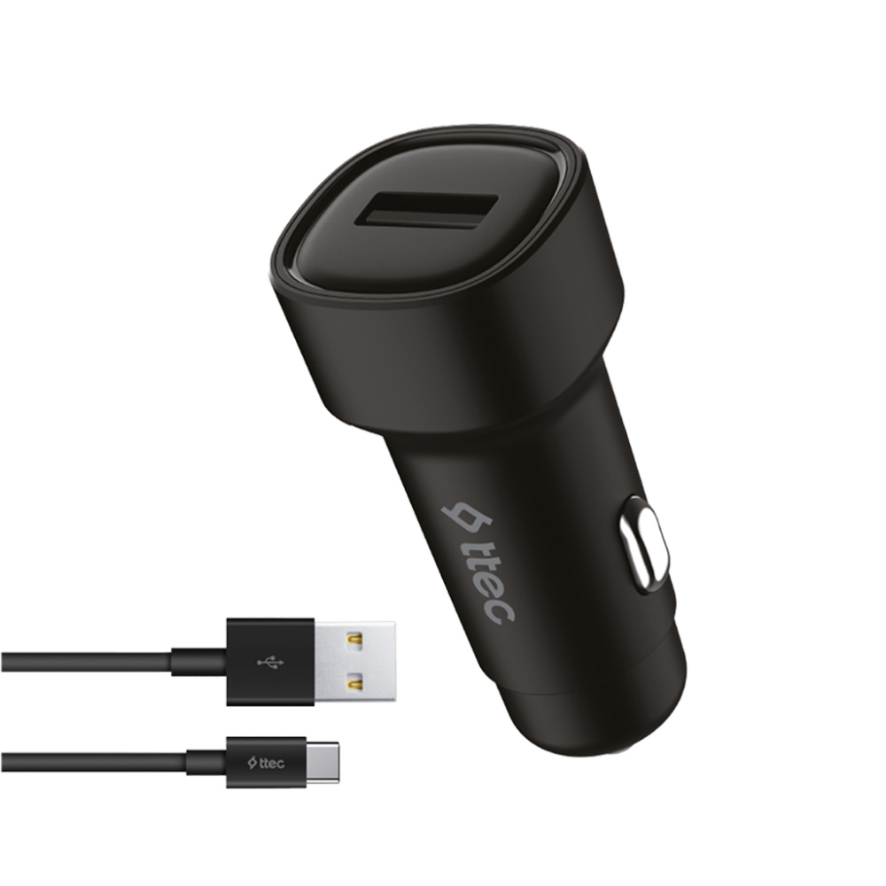 TTEC 2CKS30CS 2.4A ARAÇ Ş.CİHAZI+USB-C KABLO - 1